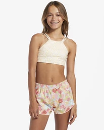 Best deal ❤️ Billabong Girl's 4-16 Sunbeams Forever Boardshorts MULTI 🌟