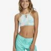 Best reviews of 🥰 Billabong Girl's 4-16 Mermaid Feels 5" Boardshorts LIGHT LAGOON ✔️