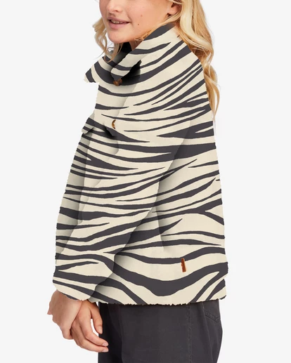 Promo β€οΈ Billabong π§ Girls' Grafton Button-Up Sherpa Fleece Jacket DESERT CLAY π₯° 10 Promo β€οΈ Billabong π§ Girls' Grafton Button-Up Sherpa Fleece Jacket DESERT CLAY π₯° - Image 8