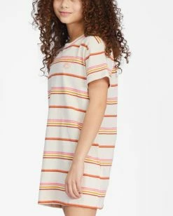 Discount 🤩 Billabong 👧 Girls' Keep It Beachy T-Shirt 👗 Dress OFF BLACK 1 💯 -Girls Sales Store abgkd00101 billabongw mfr0 dtl1 1