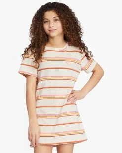 Discount 🤩 Billabong 👧 Girls' Keep It Beachy T-Shirt 👗 Dress OFF BLACK 1 💯 -Girls Sales Store abgkd00101 billabongw mfr0 frt1 1