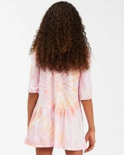 Coupon ⭐ Billabong 👧 Girls' Beach Trip Tie-Dye 👗 Dress MULTI ⌛ -Girls Sales Store abgkd00128 billabongw mul bck1 1