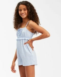 Best reviews of 💯 Billabong 👧 Girls' Shore Enough Knit Romper SURFSIDE ✨ -Girls Sales Store abgkd00131 billabongw ssd sd1 1