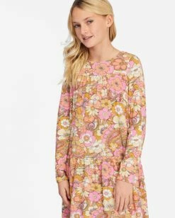 New ๐งจ Billabong ๐ง Girls' In The Wild Long Sleeve Mini ๐ Dress SWEET CHOCOLATE ๐คฉ 17 New ๐งจ Billabong ๐ง Girls' In The Wild Long Sleeve Mini ๐ Dress SWEET CHOCOLATE ๐คฉ -Girls Sales Store abgkd00142 billabongw cnn0 dtl1 1