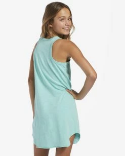 Hot Sale ⭐ Billabong Girl's 4-16 Cool Beach T-Shirt 👗 Dress HAPPY PINK 😀 -Girls Sales Store abgkd00146 billabongw ggf0 bck1 1