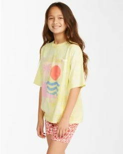 Best deal 🧨 Billabong 👧 Girls' True Boy Surf Mini Graphic T-Shirt SUNNY DAYZ 🌟 -Girls Sales Store abgkt00148 billabongw sdz sd1 1