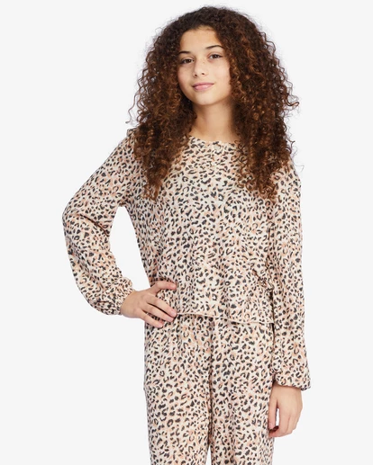 Buy 𧨠Billabong π§ Girls' Happy Henley Long Sleeve Top ANIMAL π 5 Buy 𧨠Billabong π§ Girls' Happy Henley Long Sleeve Top ANIMAL π - Image 4