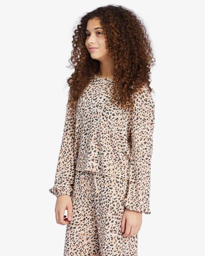 Buy 𧨠Billabong π§ Girls' Happy Henley Long Sleeve Top ANIMAL π 6 Buy 𧨠Billabong π§ Girls' Happy Henley Long Sleeve Top ANIMAL π - Image 5