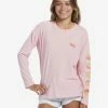 Discount ⌛ Billabong Girl's 4-16 Morning Waves T-Shirt SOFT PINK 🔔
