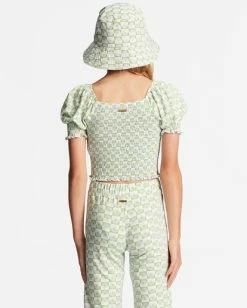 Outlet โจ Billabong Girl's 4-16 Coastal Sands Mini Puff Sleeve Top MOSS MEADOW ๐ 13 Outlet โจ Billabong Girl's 4-16 Coastal Sands Mini Puff Sleeve Top MOSS MEADOW ๐ -Girls Sales Store abgkt00160 billabongw gkv0 bck1 1