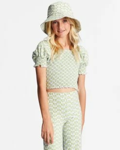 Outlet โจ Billabong Girl's 4-16 Coastal Sands Mini Puff Sleeve Top MOSS MEADOW ๐ 11 Outlet โจ Billabong Girl's 4-16 Coastal Sands Mini Puff Sleeve Top MOSS MEADOW ๐ -Girls Sales Store abgkt00160 billabongw gkv0 frt1 1