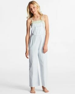 Best Sale ✨ Billabong 👧 Girls' Wild Lengths Jr Overalls OFF BLACK 🧨 -Girls Sales Store abgnp00114 billabongw bfw0 frt1 1