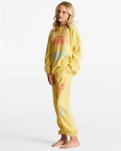 Budget ⭐ Billabong 👧 Girls' Making Waves High-Waist Sweatpants PINK WINK 🌟 -Girls Sales Store abgnp00117 billabongw yzn0 sd1 1