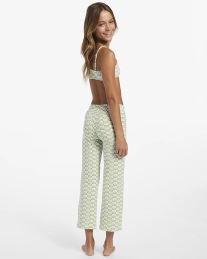 Hot Sale π Billabong Girl's 4-16 Straight Up High Waist Cropped Pants MOSS MEADOW π 9 Hot Sale π Billabong Girl's 4-16 Straight Up High Waist Cropped Pants MOSS MEADOW π - Image 7