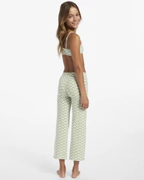 Hot Sale π Billabong Girl's 4-16 Straight Up High Waist Cropped Pants MOSS MEADOW π 5 Hot Sale π Billabong Girl's 4-16 Straight Up High Waist Cropped Pants MOSS MEADOW π - Image 3