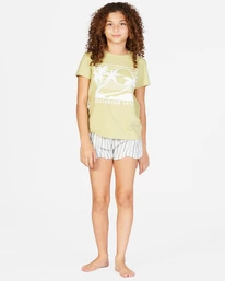 Promo ๐ Billabong Mad For You Elastic Waist Shorts BAYOU BLUE ๐