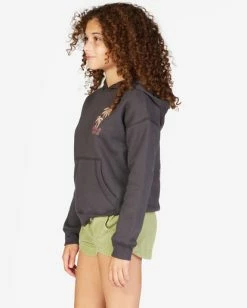Flash Sale 🛒 Billabong Dream On Graphic Hoodie OFF BLACK ❤️ -Girls Sales Store abgsf00142 billabongw ofb sd1 1