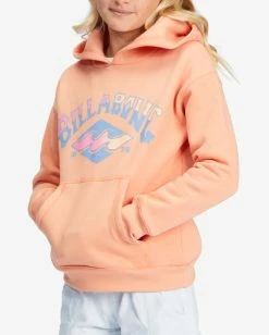 Promo 🎁 Billabong 👧 Girls' Aloha Forever Graphic Hoodie CANYON SUNSET 🤩 -Girls Sales Store abgsf00155 billabongw nhy0 dtl1 1