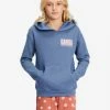 Brand new 🎉 Billabong 👧 Girls' Pineapple Party Graphic Hoodie INDIGO LOVE ✔️ -Girls Sales Store abgsf00156 billabongw bng0 frt1