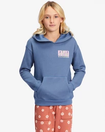 Brand new 🎉 Billabong 👧 Girls' Pineapple Party Graphic Hoodie INDIGO LOVE ✔️