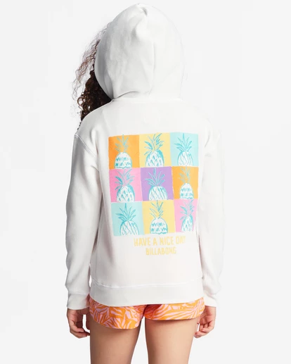 Buy π Billabong Girl's 4-16 Hello Sunshine Hoodie SALT CRYSTAL π 8 Buy π Billabong Girl's 4-16 Hello Sunshine Hoodie SALT CRYSTAL π - Image 6