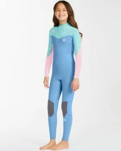 Best deal 🎉 Billabong 👧 Girls' 3/2 Synergy Back Zip Full Wetsuit SURFSIDE 😍 -Girls Sales Store abgw100106 billabongw ssd sd1 1