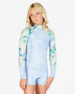 Wholesale 👍 Billabong 👧 Girls' 1/1 Spring Fever Spring Suit WAVE WASH 😍 -Girls Sales Store abgw400100 billabongw bnn6 frt1 1