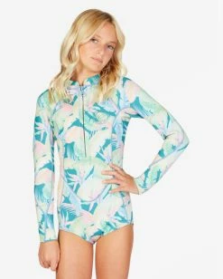 Brand new ⭐ Billabong 👧 Girls' 1/1 Salty Dayz Spring Suit MYSTIC MULTI 😉 -Girls Sales Store abgw400101 billabongw gtd9 frt1 1