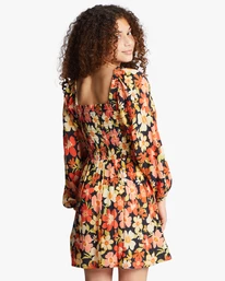 Best Sale π₯° Billabong π§ Girls' Fall Is Here Long Sleeve Mini π Dress BLACK MULTI π 6 Best Sale π₯° Billabong π§ Girls' Fall Is Here Long Sleeve Mini π Dress BLACK MULTI π - Image 4