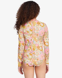 Budget ๐ Billabong ๐ง Girls' Ain't She A Beaut Long Sleeve UPF 50 ๐ฉฑ Swimsuit MULTI ๐ 5 Budget ๐ Billabong ๐ง Girls' Ain't She A Beaut Long Sleeve UPF 50 ๐ฉฑ Swimsuit MULTI ๐ - Image 3