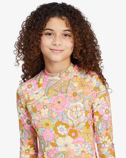 Budget ๐ Billabong ๐ง Girls' Ain't She A Beaut Long Sleeve UPF 50 ๐ฉฑ Swimsuit MULTI ๐ 10 Budget ๐ Billabong ๐ง Girls' Ain't She A Beaut Long Sleeve UPF 50 ๐ฉฑ Swimsuit MULTI ๐ - Image 8