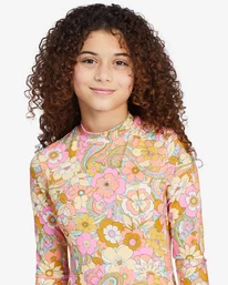 Budget ๐ Billabong ๐ง Girls' Ain't She A Beaut Long Sleeve UPF 50 ๐ฉฑ Swimsuit MULTI ๐ 6 Budget ๐ Billabong ๐ง Girls' Ain't She A Beaut Long Sleeve UPF 50 ๐ฉฑ Swimsuit MULTI ๐ - Image 4