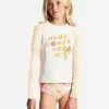 Coupon 👍 Billabong Girl's 4-16 Sunbeams Forever Long Sleeve UPF 50 Rashguard GOLDEN PEACH ⭐ -Girls Sales Store abgwr00158 billabongw ygf0 frt1