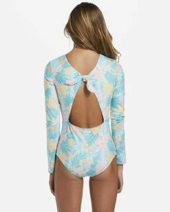 Cheapest 🛒 Billabong Girl's 4-16 Mermaid Feels UPF 50 Long Sleeve One-Piece 🩱 Swimsuit LIGHT LAGOON ⌛ 12 Cheapest 🛒 Billabong Girl's 4-16 Mermaid Feels UPF 50 Long Sleeve One-Piece 🩱 Swimsuit LIGHT LAGOON ⌛ -Girls Sales Store abgwr00161 billabongw ggf0 bck1 1