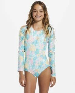 Cheapest 🛒 Billabong Girl's 4-16 Mermaid Feels UPF 50 Long Sleeve One-Piece 🩱 Swimsuit LIGHT LAGOON ⌛ 10 Cheapest 🛒 Billabong Girl's 4-16 Mermaid Feels UPF 50 Long Sleeve One-Piece 🩱 Swimsuit LIGHT LAGOON ⌛ -Girls Sales Store abgwr00161 billabongw ggf0 frt1 1
