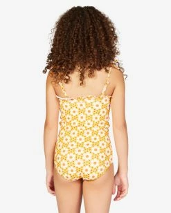 Cheapest 😉 Billabong 👧 Girls' Cant Wait One-Piece 🩱 Swimsuit MULTI 🎉 -Girls Sales Store abgx100136 billabongw mul bck1 1