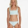 Cheap 💯 Billabong 👧 Girls' ☀️ Summer Love Tank 👙 Bikini Set MINT CHIP 👍 -Girls Sales Store abgx200212 billabongw gdc0 frt1