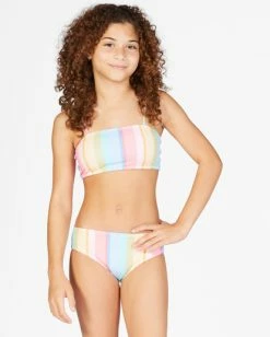 Outlet ✔️ Billabong 👧 Girls' Say Hello Tank 👙 Bikini Set MULTI ⌛ -Girls Sales Store abgx200238 billabongw mul frt1 1