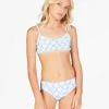 Flash Sale 🥰 Billabong 👧 Girls' Feelin Sweet Trilet 👙 Bikini Set BAYOU BLUE 👏 -Girls Sales Store abgx200242 billabongw pjb0 frt1