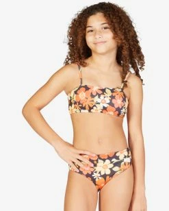 New 🎁 Billabong 👧 Girls' Wildflower Tank Reversible 👙 Bikini Set MULTI 😉 -Girls Sales Store abgx200246 billabongw mul frt1 1