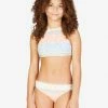 Hot Sale 🧨 Billabong 👧 Girls' Mini Mystic High Neck Reversible 👙 Bikini Set MULTI ⌛ -Girls Sales Store abgx200247 billabongw mul frt1