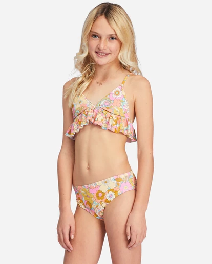 Hot Sale π Billabong π§ Girls' Ain't She A Beaut Ruffle Triangle π Bikini Set MULTI 𧨠10 Hot Sale π Billabong π§ Girls' Ain't She A Beaut Ruffle Triangle π Bikini Set MULTI 𧨠- Image 8