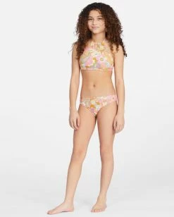 Budget 💯 Billabong 👧 Girls' Ain't She A Beaut High-Neck 👙 Bikini Set MULTI 🤩 -Girls Sales Store abgx200251 billabongw mul frt9 1