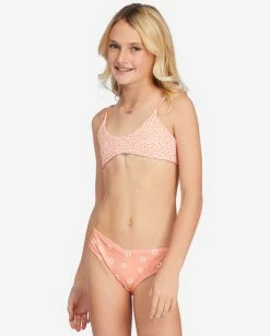 Hot Sale 🎁 Billabong 👧 Girls' Fallin For Her Reversible Trilet 👙 Bikini Set MULTI ⭐ -Girls Sales Store abgx200259 billabongw mul sd2 1