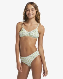 Best Pirce β Billabong Girl's 4-16 Daze All Day Shirred Two-Piece Swim Set MOSS MEADOW π― 6 Best Pirce β Billabong Girl's 4-16 Daze All Day Shirred Two-Piece Swim Set MOSS MEADOW π― - Image 4