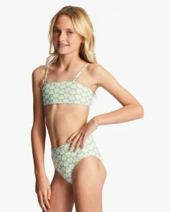 Best Sale 😀 Billabong Girl's 4-16 Daze All Day Strappy Tank Two-Piece Swim Set MOSS MEADOW 😀 -Girls Sales Store abgx200271 billabongw gkv0 sd1 1