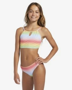 Cheapest ๐งจ Billabong Girl's 4-16 Rad Rainbow High Neck Two-Piece Swim Set MULTI ๐ 17 Cheapest ๐งจ Billabong Girl's 4-16 Rad Rainbow High Neck Two-Piece Swim Set MULTI ๐ -Girls Sales Store abgx200274 billabongw mul sd1 1