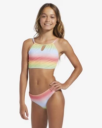 Cheapest ๐งจ Billabong Girl's 4-16 Rad Rainbow High Neck Two-Piece Swim Set MULTI ๐ 6 Cheapest ๐งจ Billabong Girl's 4-16 Rad Rainbow High Neck Two-Piece Swim Set MULTI ๐ - Image 4