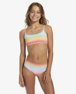 Best Pirce ✨ Billabong Girl's 4-16 Rad Rainbow Crop Two-Piece Swim Set MULTI ⌛ 14 Best Pirce ✨ Billabong Girl's 4-16 Rad Rainbow Crop Two-Piece Swim Set MULTI ⌛ -Girls Sales Store abgx200275 billabongw mul frt1 1