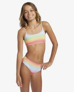 Best Pirce ✨ Billabong Girl's 4-16 Rad Rainbow Crop Two-Piece Swim Set MULTI ⌛ 17 Best Pirce ✨ Billabong Girl's 4-16 Rad Rainbow Crop Two-Piece Swim Set MULTI ⌛ -Girls Sales Store abgx200275 billabongw mul sd1 1
